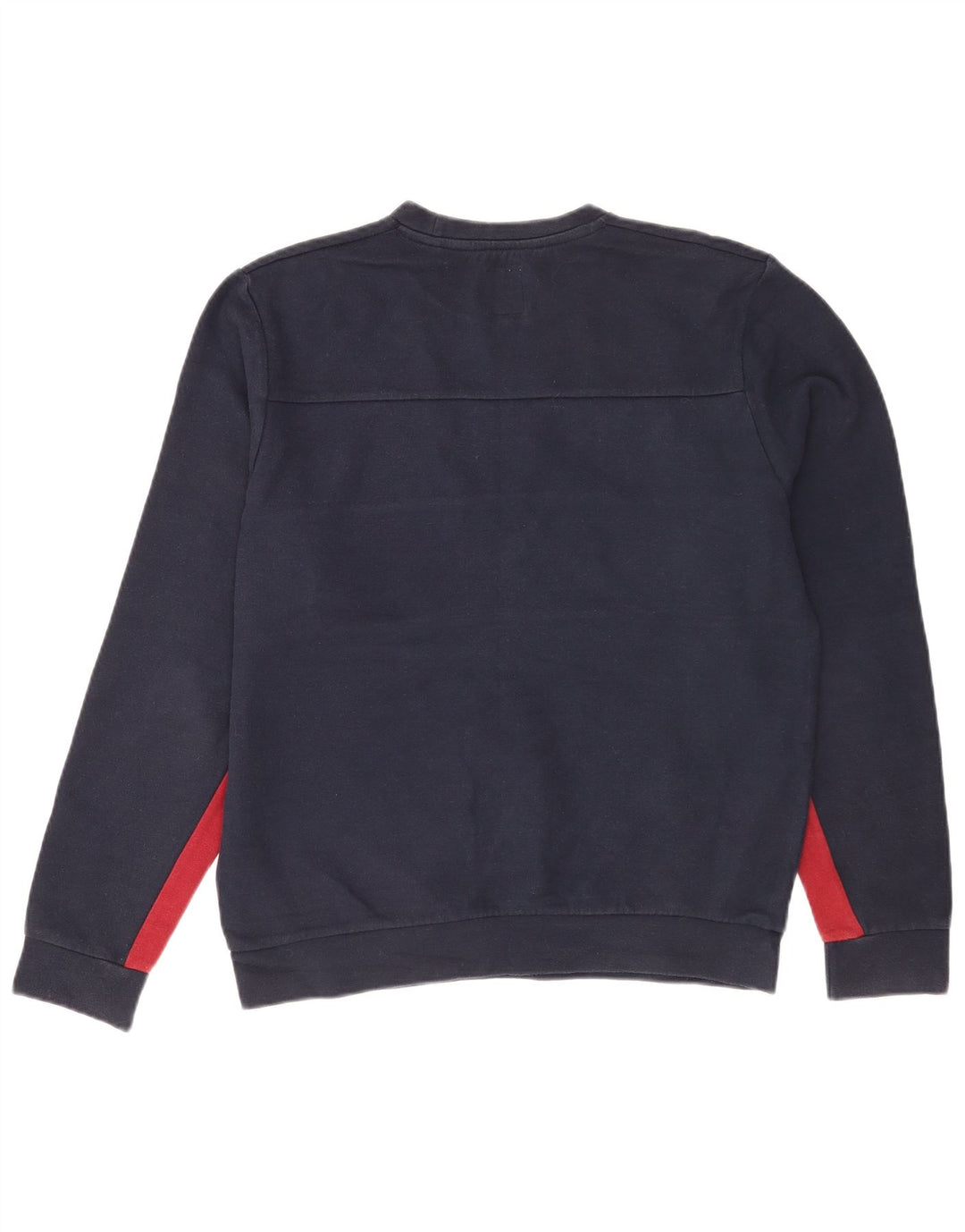 Jack Wills Ανδρικό γραφικό φούτερ Jumper Large Navy Blue Colourblock