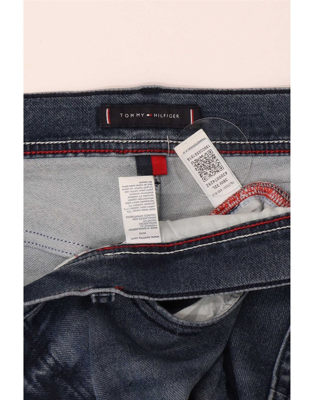 Tommy Hilfiger Ανδρικό Slim Jeans W36 L32 Blue Cotton