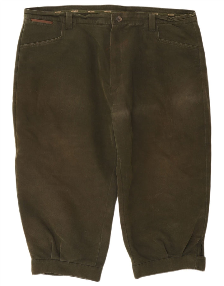 MUSTO Ανδρικό Σορτς Βερμούδα W44 2XL Χακί