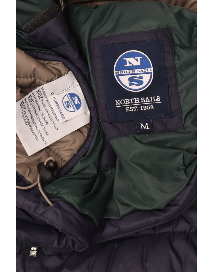 North Sails Ανδρικό μπουφάν με επένδυση UK 38 Medium Navy Blue Nylon
