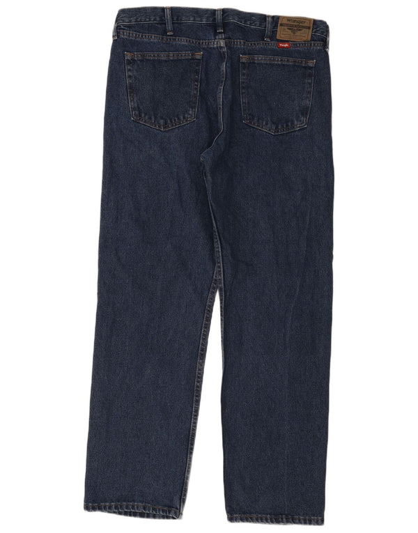 Ανδρικό τζιν Wrangler Relaxed Fit ίσιο W36 L32 Μπλε βαμβακερό