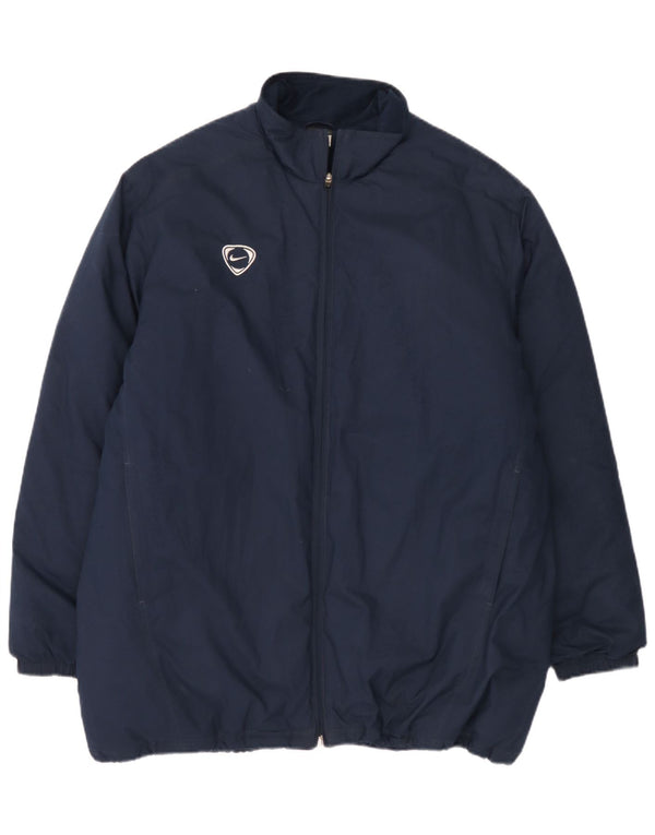 Ανδρικό μπουφάν Nike Windbreaker UK 45/47 XL Navy Blue Polyester