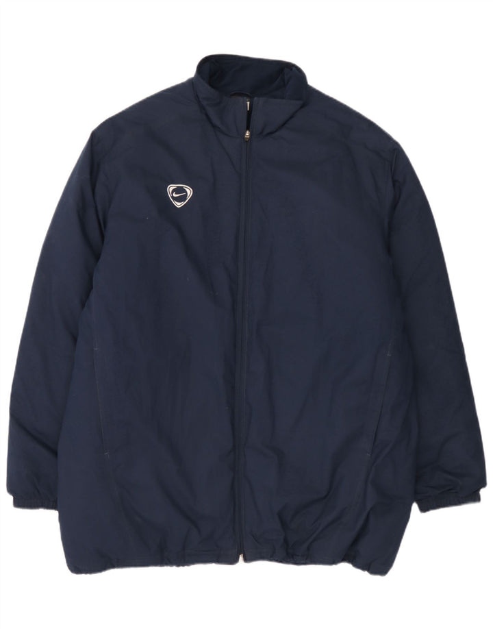 Ανδρικό μπουφάν Nike Windbreaker UK 45/47 XL Navy Blue Polyester