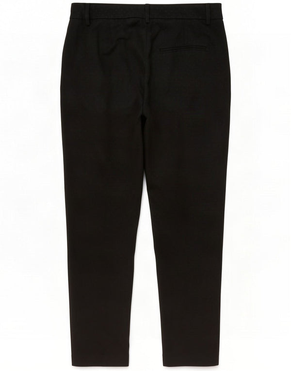 Zara Womens Slim Casual Trousers EU 40 Medium W30 L26 Black Polyester