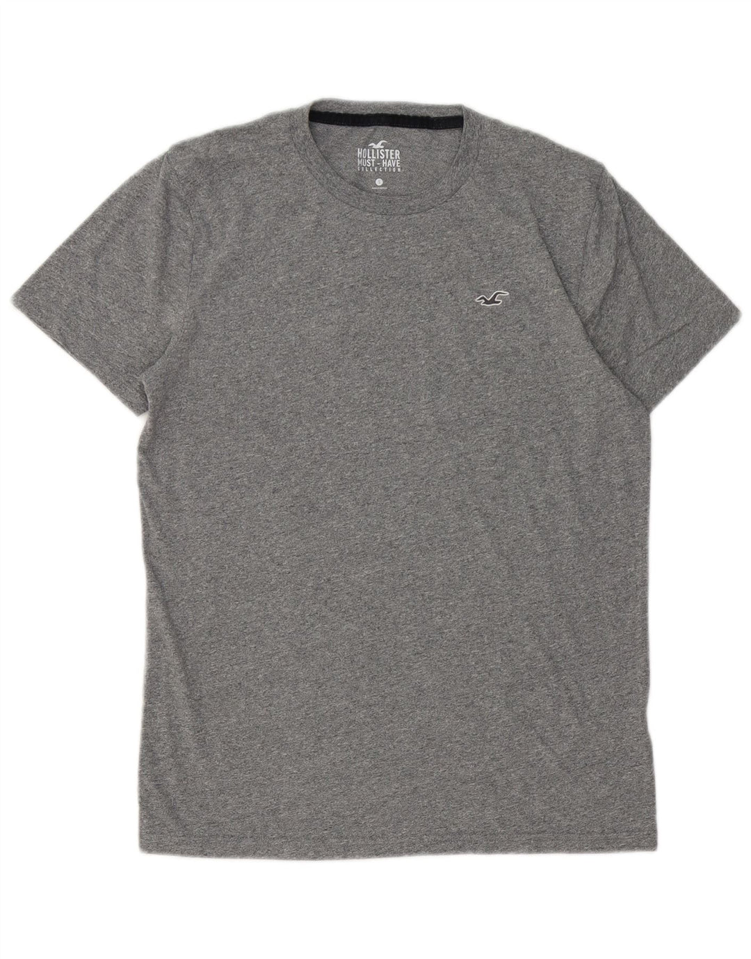 Ανδρικό T-Shirt Hollister Top Small Grey Flecked