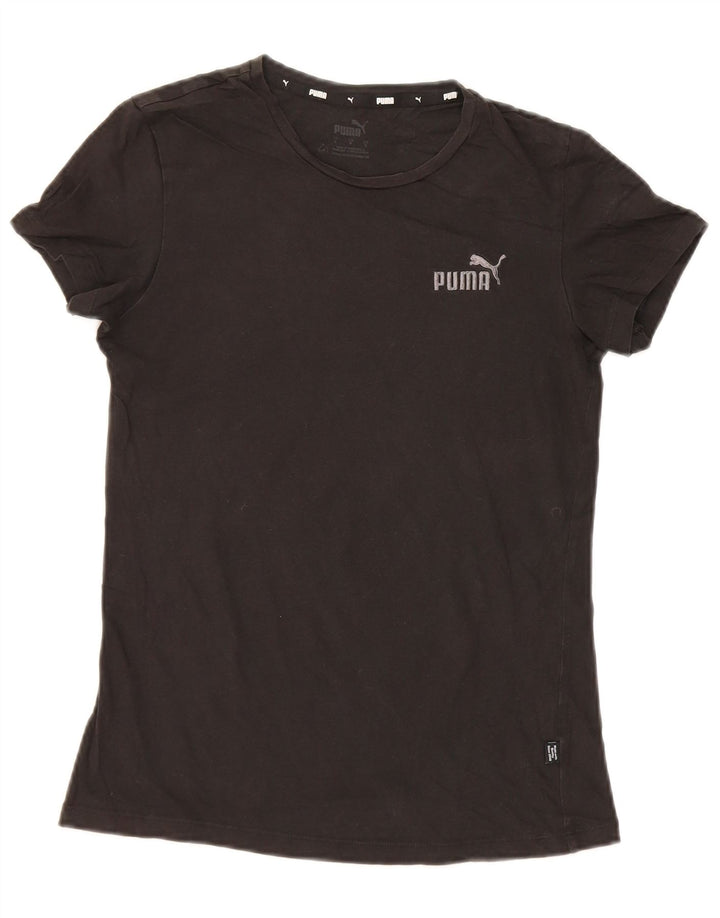 Puma Γυναικείο T-Shirt Top UK 10 Small Black