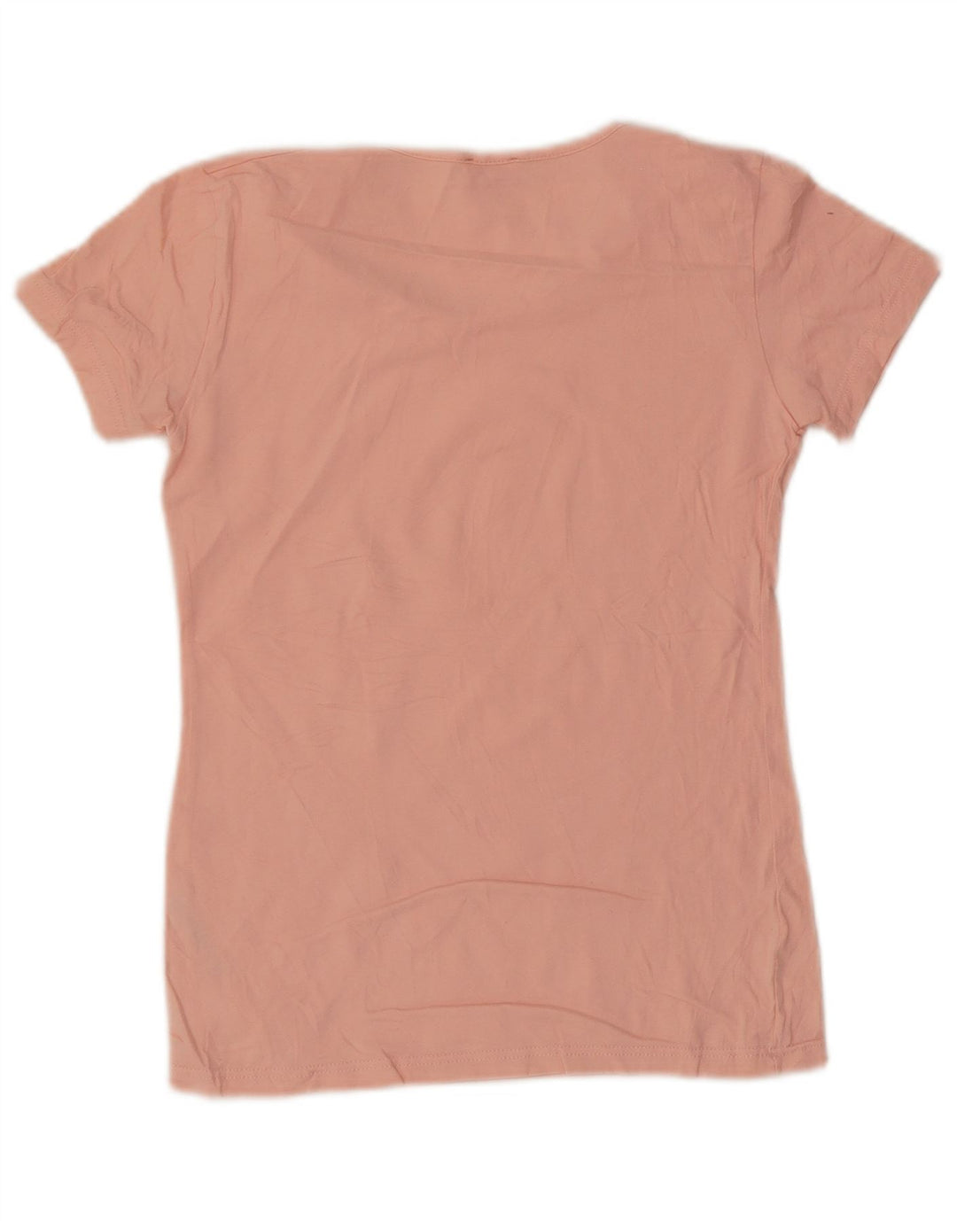 Kappa Γυναικείο T-Shirt Top UK 12 Medium Pink Cotton