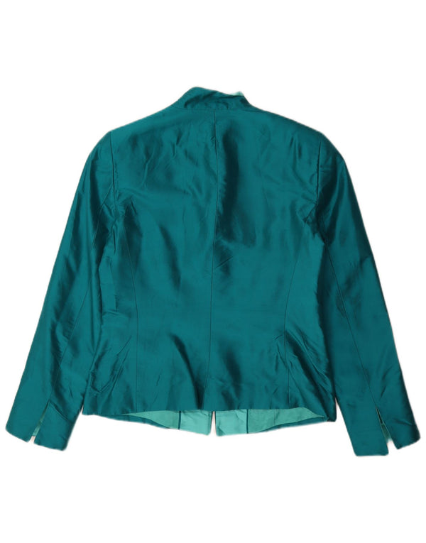 Luisa Spagnoli Γυναικείο μπουφάν Blazer Full Zip IT 44 Medium Green Silk