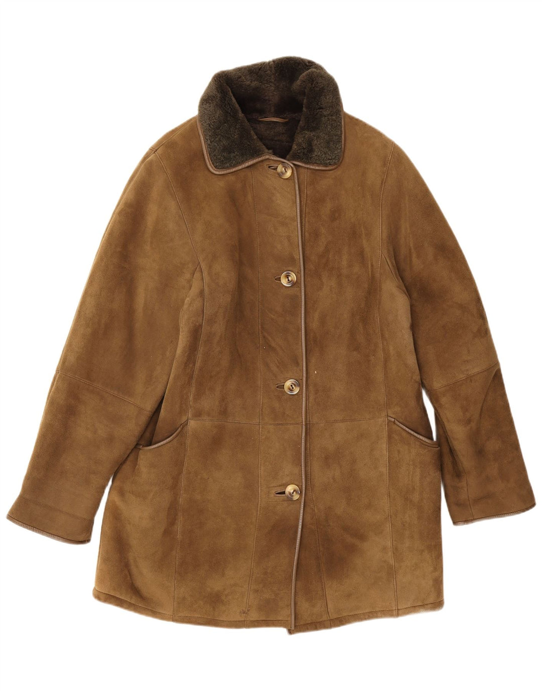 Friitala Γυναικείο Shearling Jacket EU 40 Medium Beige