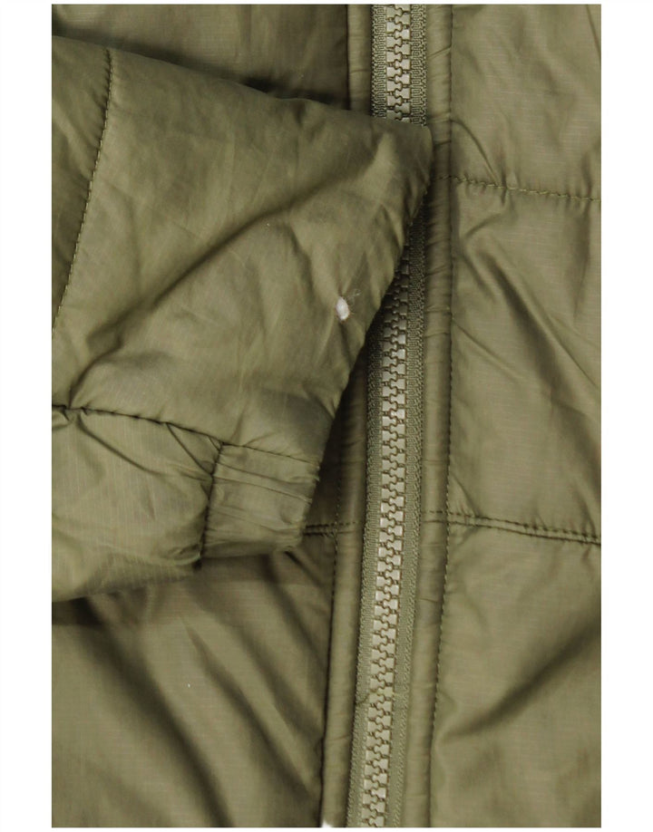 Ανδρικό μπουφάν με κουκούλα Nike UK 38 Medium Khaki Polyester