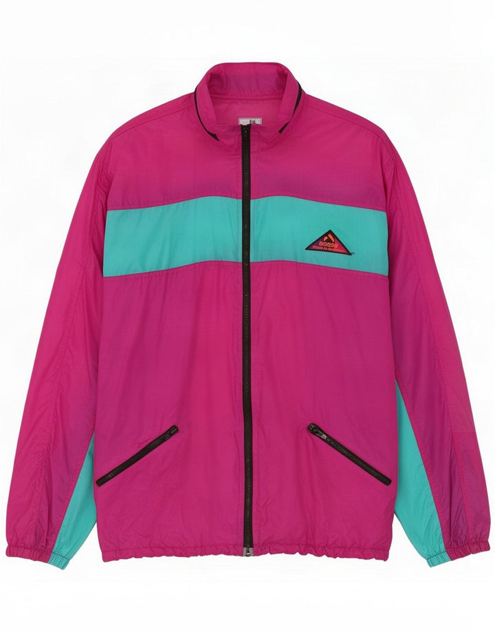 Ανδρική φόρμα Aesse Top Jacket Small Pink Colorblock Polyamide