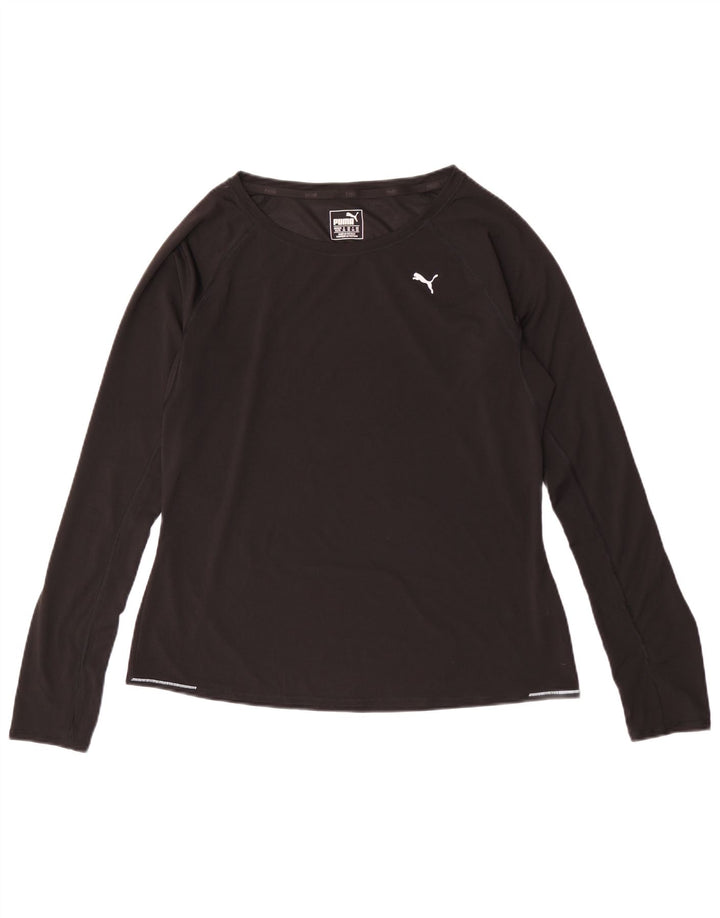 Puma Γυναικείο Μακρυμάνικο UK 16 Large Μαύρο Πολυεστέρας