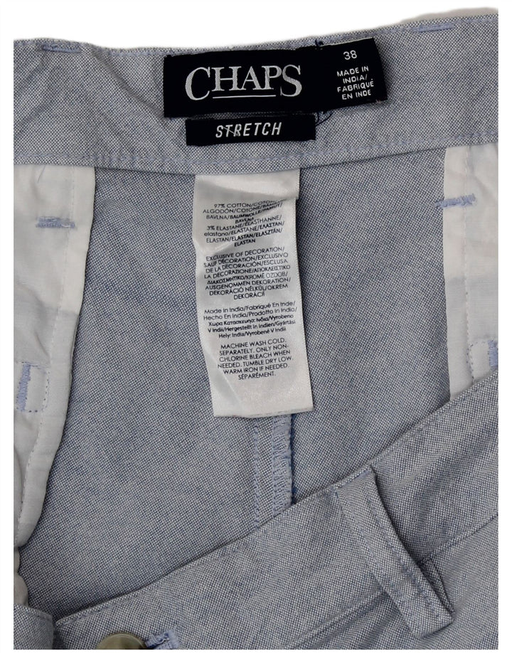 Chaps Ανδρικό σορτς Chino W38 XL Μπλε βαμβακερό