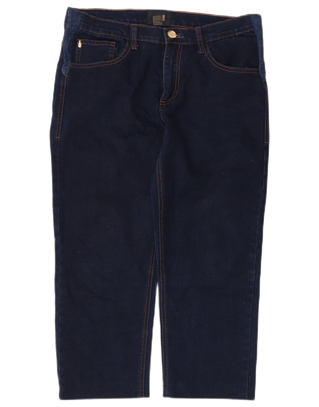 Just Cavalli Γυναικεία Τζιν Capri W34 L22 Navy Blue