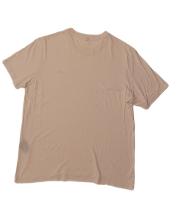 Ανδρικό T-Shirt ARMANI JEANS Top XL Λευκό βαμβακερό