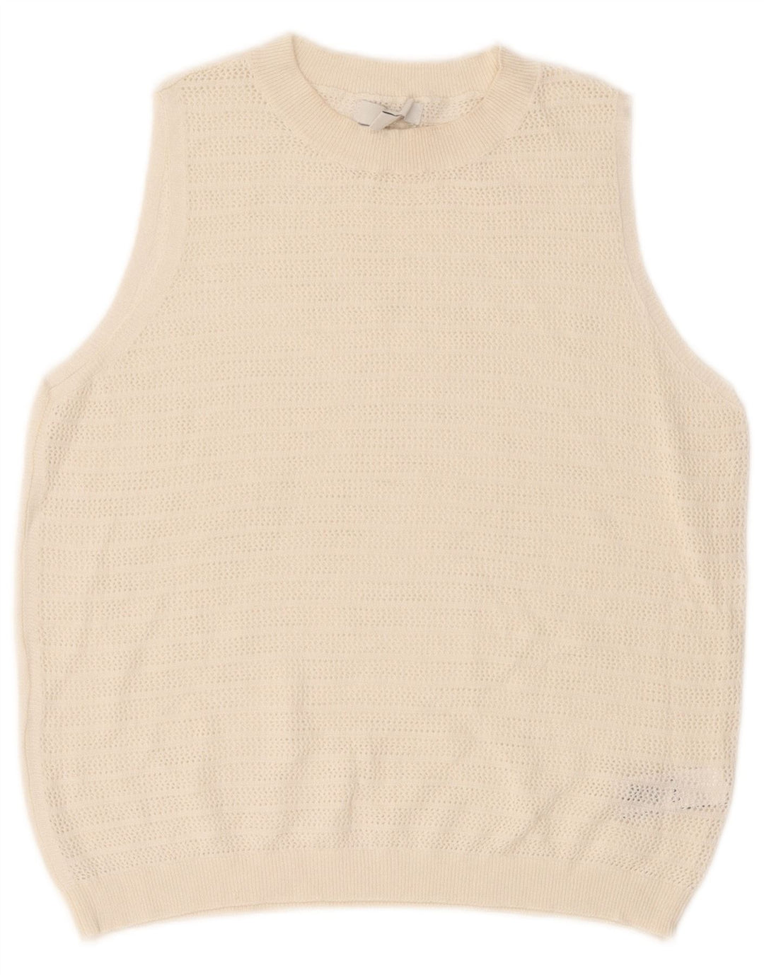Marks & Spencer Γυναικείο γιλέκο Tank Top UK 12 Medium Off White Polyester