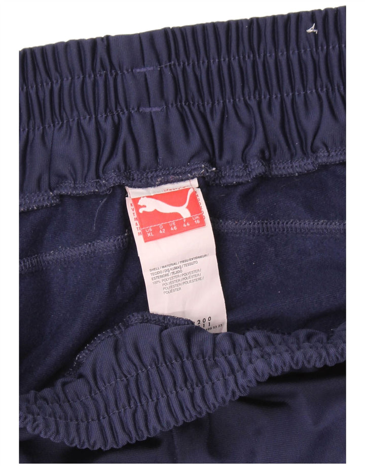 Puma Γυναικεία φόρμα παντελόνι UK 16 Large Navy Blue Polyester
