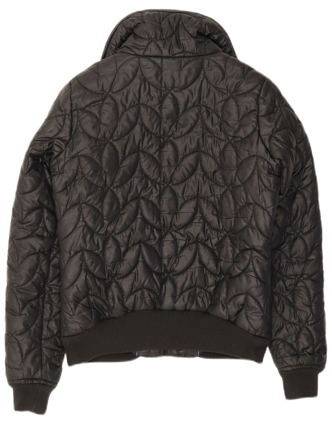 Γυναικείο τζάκετ Adidas Bomber padded UK 12 Medium Black Polyester