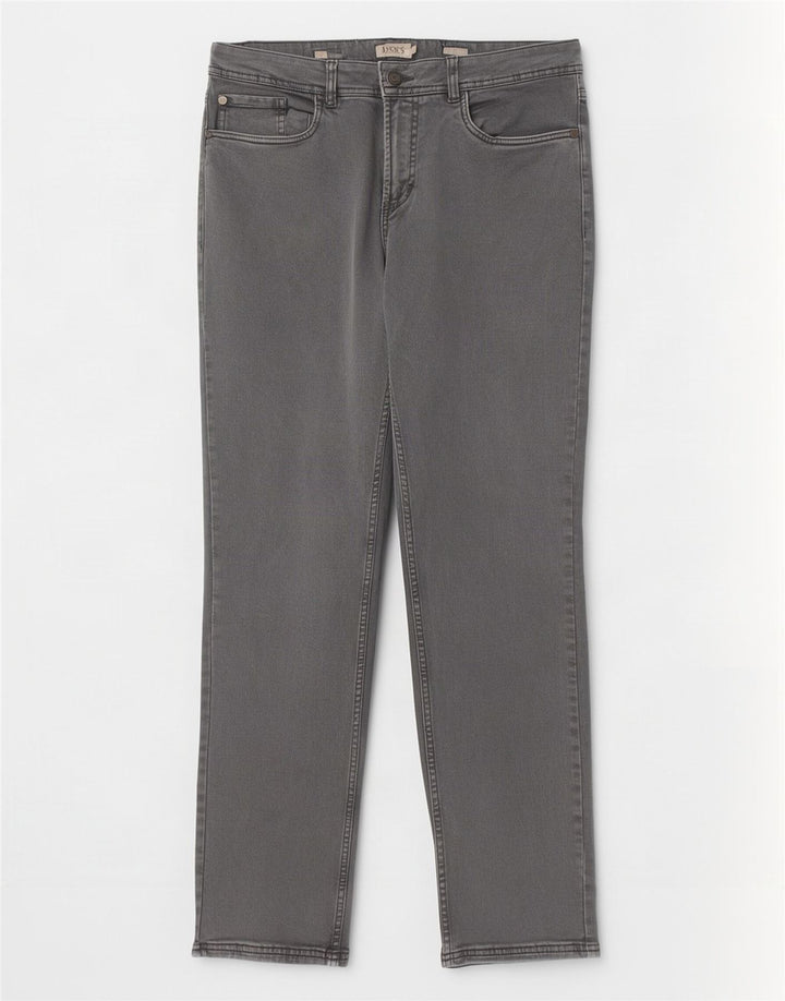 Ανδρικό τζιν Dack's Slim IT 52 XL W34 L31 Γκρι βαμβακερό