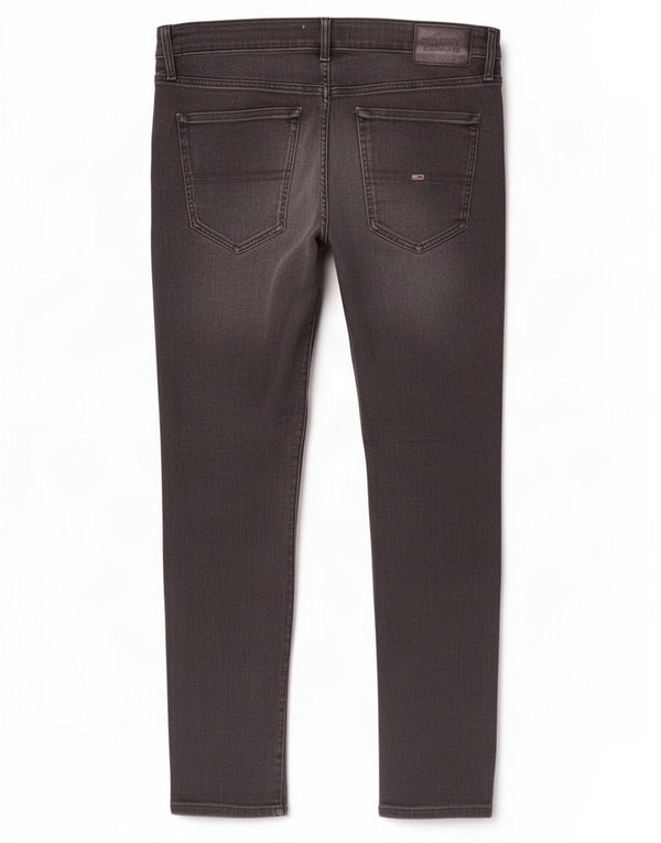 Tommy Hilfiger Mens Distressed Slim Jeans W36 L32 Γκρι βαμβακερό