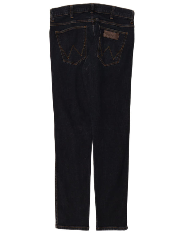 Ανδρικό Wrangler Larston Slim Jeans W32 L31 Navy Blue Cotton