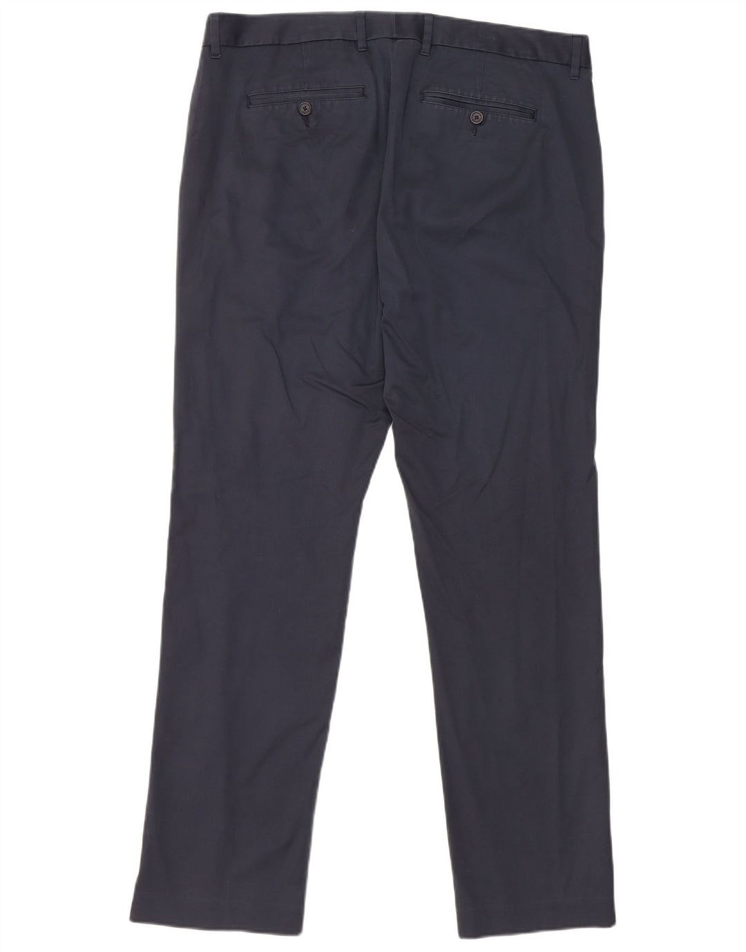 BONOBOS Ανδρικό Monday Straight παντελόνι Chino W35 L32 Navy Blue Cotton