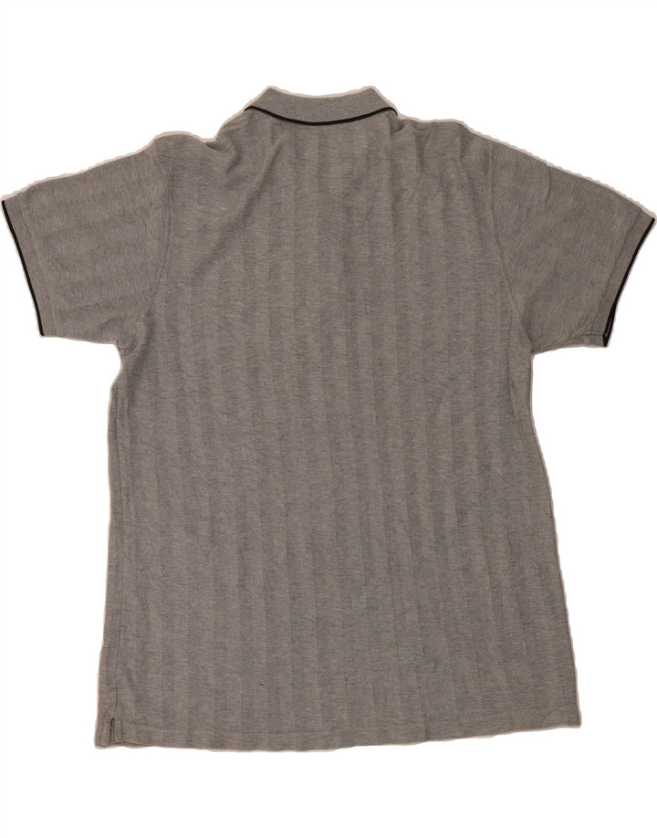 CHAPS Mens Polo Shirt XL Grey Cotton Vintage Chaps and Second-Hand Chaps from Messina Hembry 