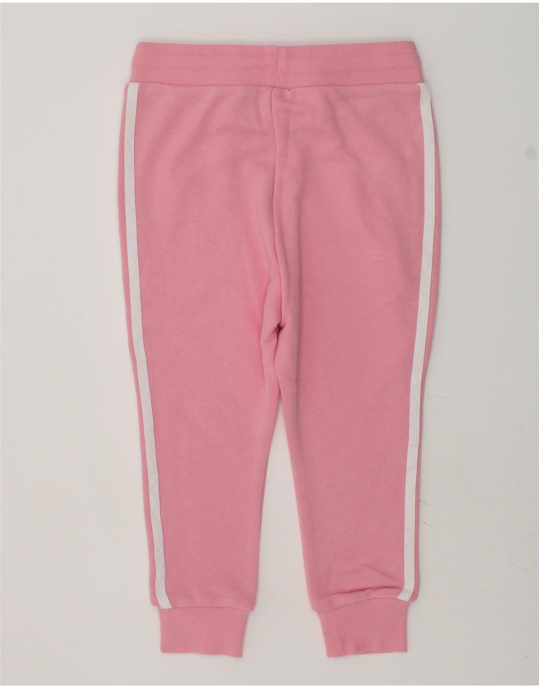ADIDAS Girls Tracksuit Trousers Joggers 3-4 Years Pink Cotton | Vintage Adidas | Thrift | Second-Hand Adidas | Used Clothing | Messina Hembry 