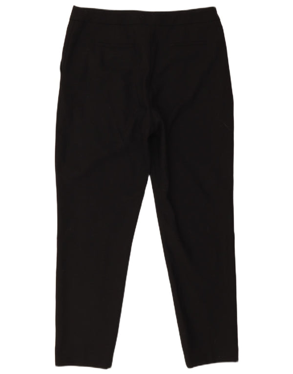 Hobbs Γυναικείο Slim παντελόνι Chino UK 12 Medium W32 L28 Μαύρο μαλλί