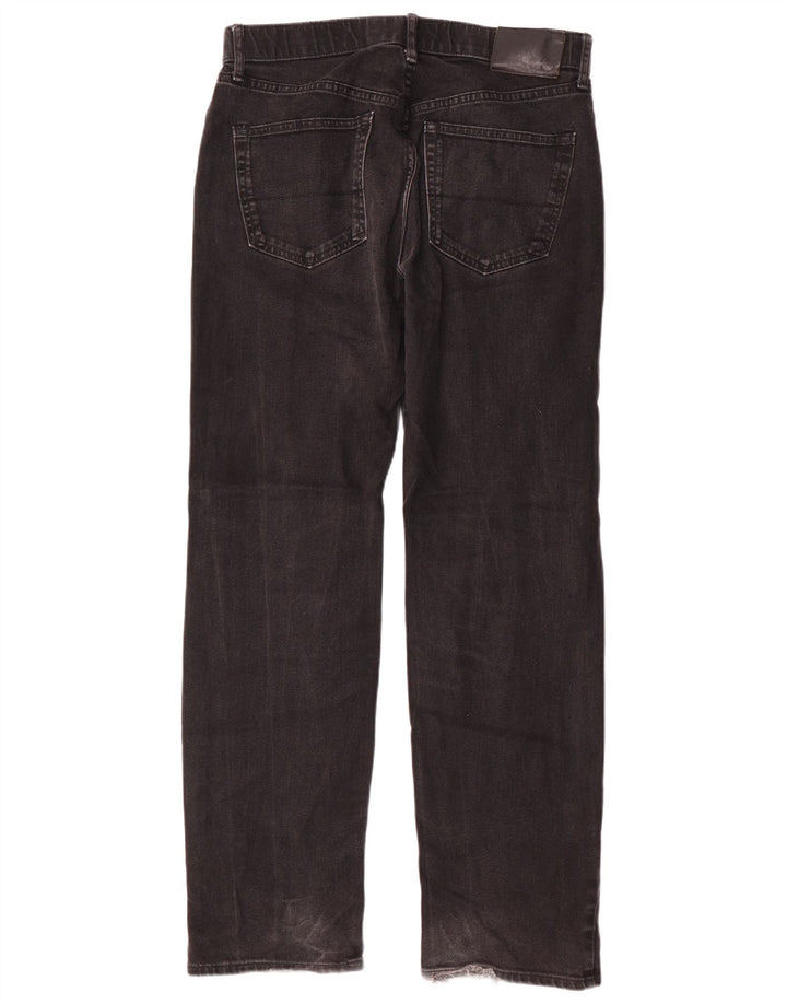 Ανδρικό τζιν κανονικό ίσιο Marks & Spencer W32 L31 Μαύρο βαμβακερό