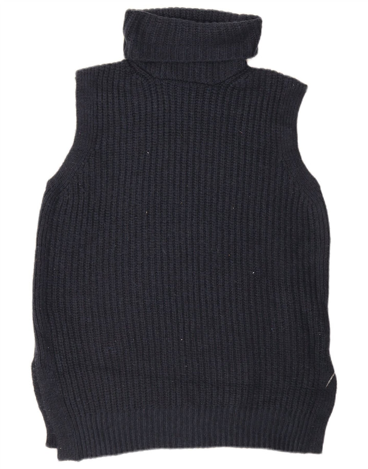 Marks & Spencer Ανδρικό γιλέκο Tank Top Medium Navy Blue Polyester