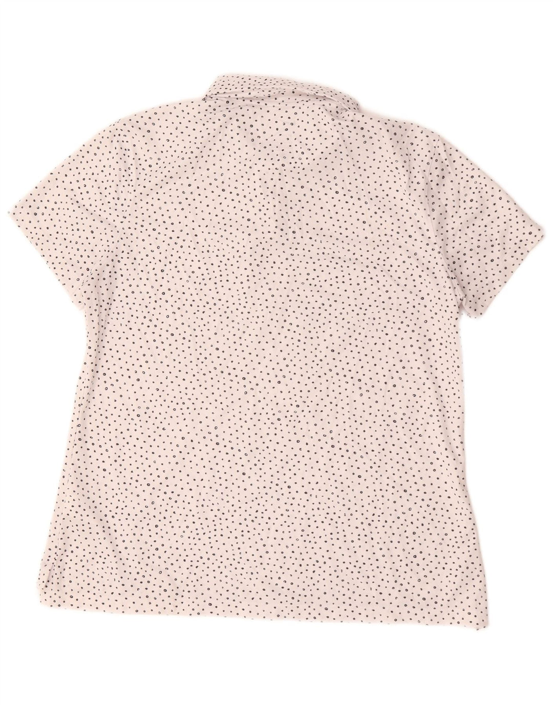 Γυναικείο μπλουζάκι πόλο Nike Dri Fit UK 16 Large White Spotted Polyester