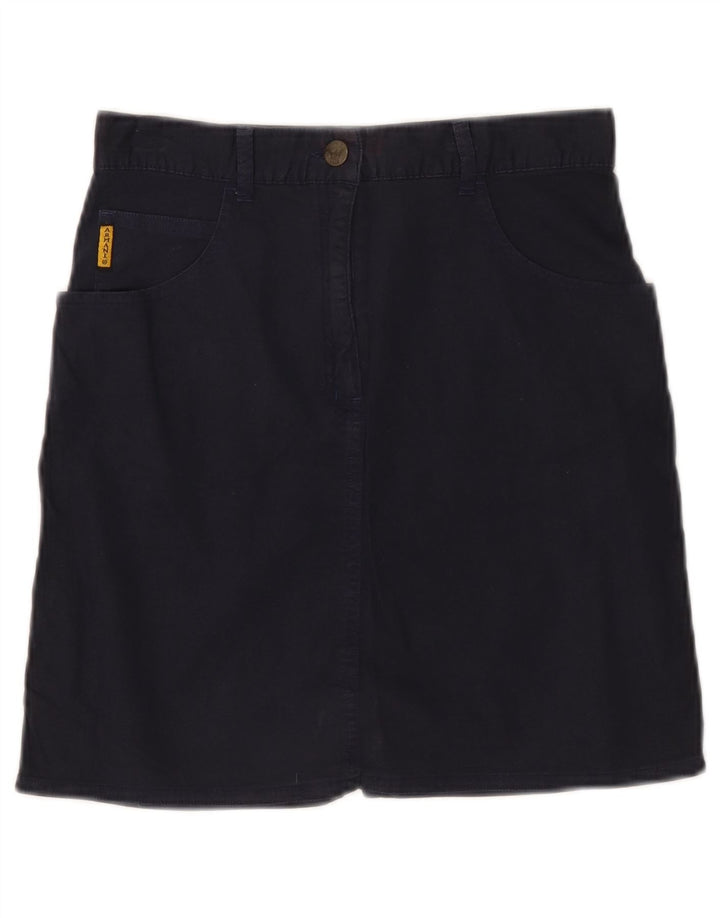 GIORGIO ARMANI Κορίτσια Pencil Φούστα 11-12 ετών W26 Navy Blue Cotton
