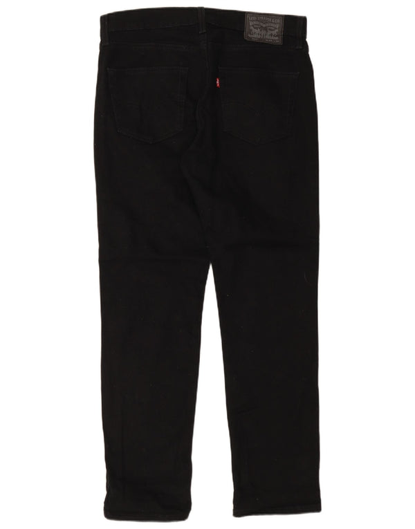 Levi's Mens 511 Slim Jeans W34 L30 Μαύρο βαμβακερό