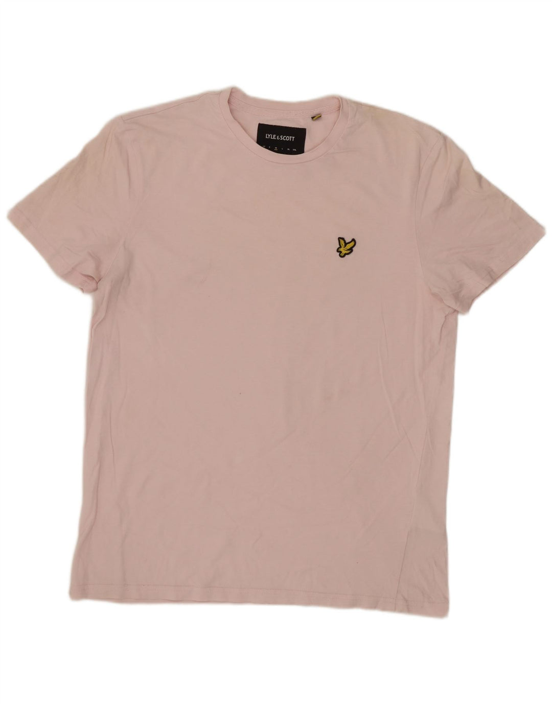 Ανδρικό T-Shirt LYLE & SCOTT Top Μεσαίο Ροζ Βαμβακερό