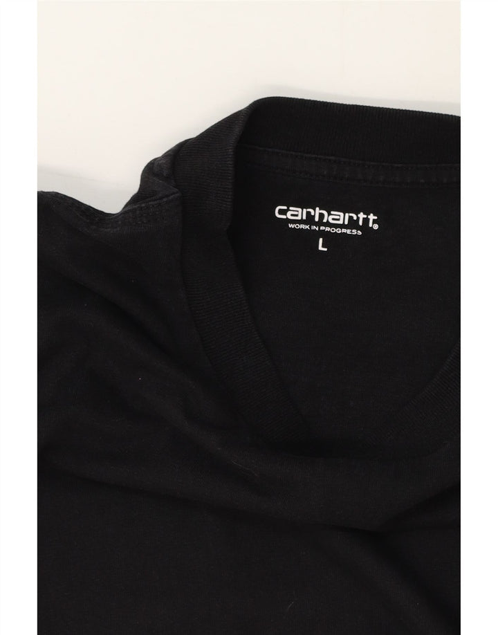 Ανδρικό T-Shirt Carhartt Top Large Μαύρο