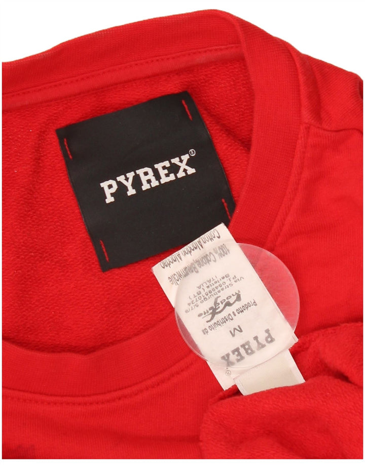 Γυναικείο Φούτερ Pyrex Graphic Jumper UK 14 Μεσαίο κόκκινο βαμβακερό