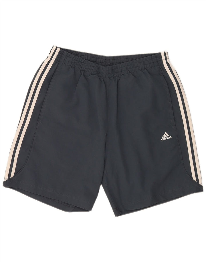 Ανδρικό αθλητικό σορτς Adidas με μεσαίο μπλε ναυτικό πολυεστέρα Sports