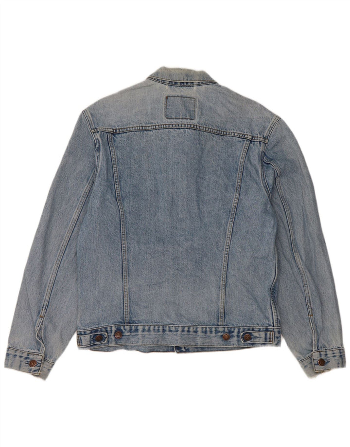 Ανδρικό τζιν μπουφάν Levi's UK 38 Medium Blue Cotton