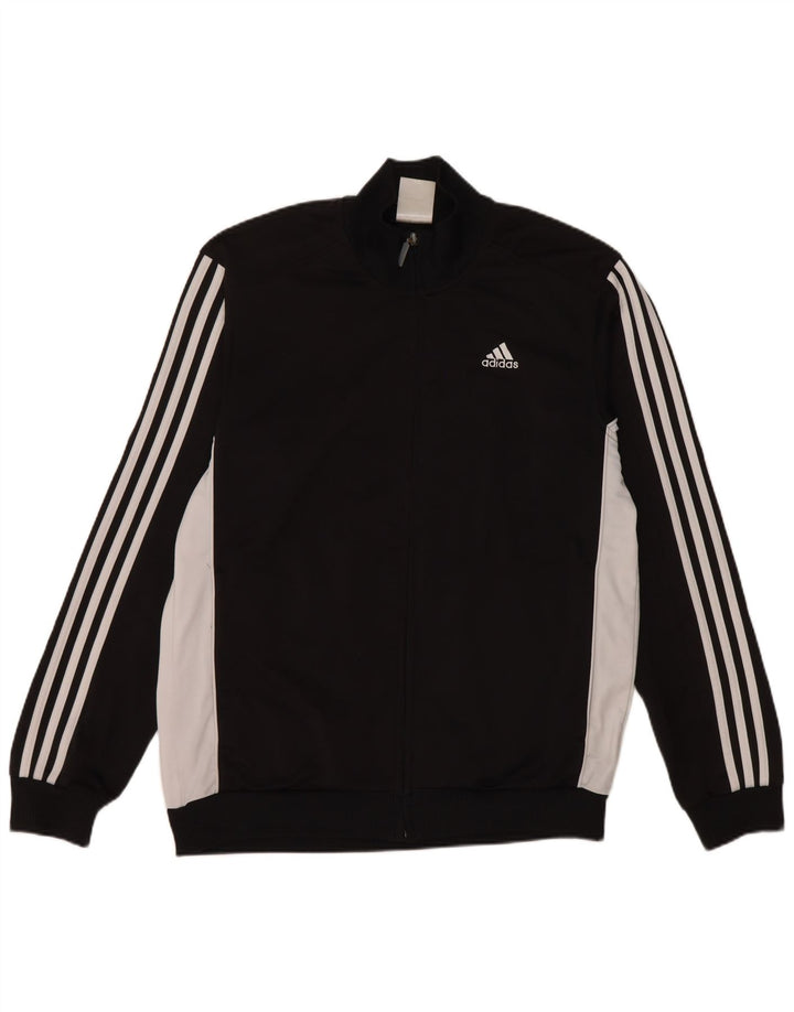Ανδρική αθλητική φόρμα Adidas Top Jacket Medium Black Colourblock Polyester