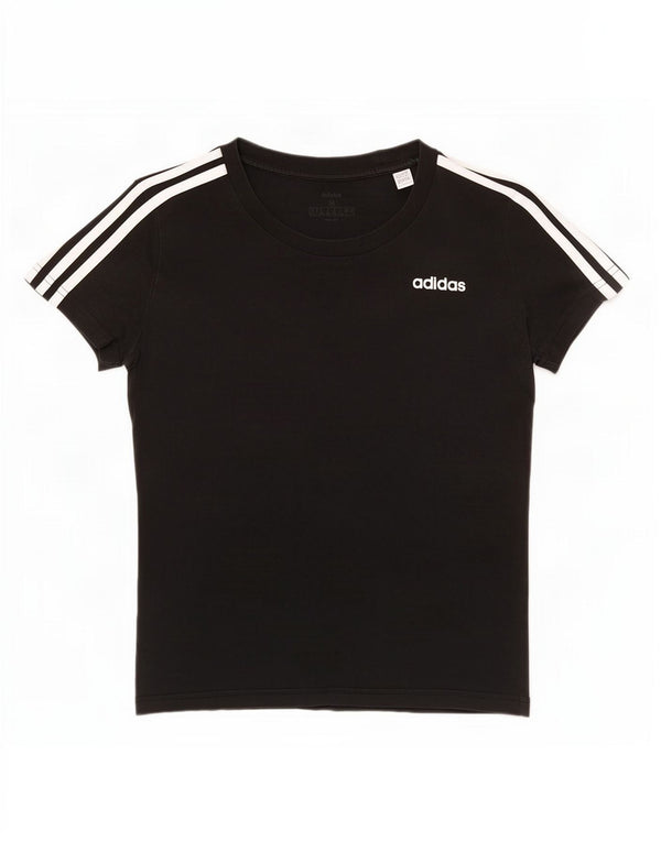 Adidas Γυναικείο T-Shirt Top UK 8/10 Small Black