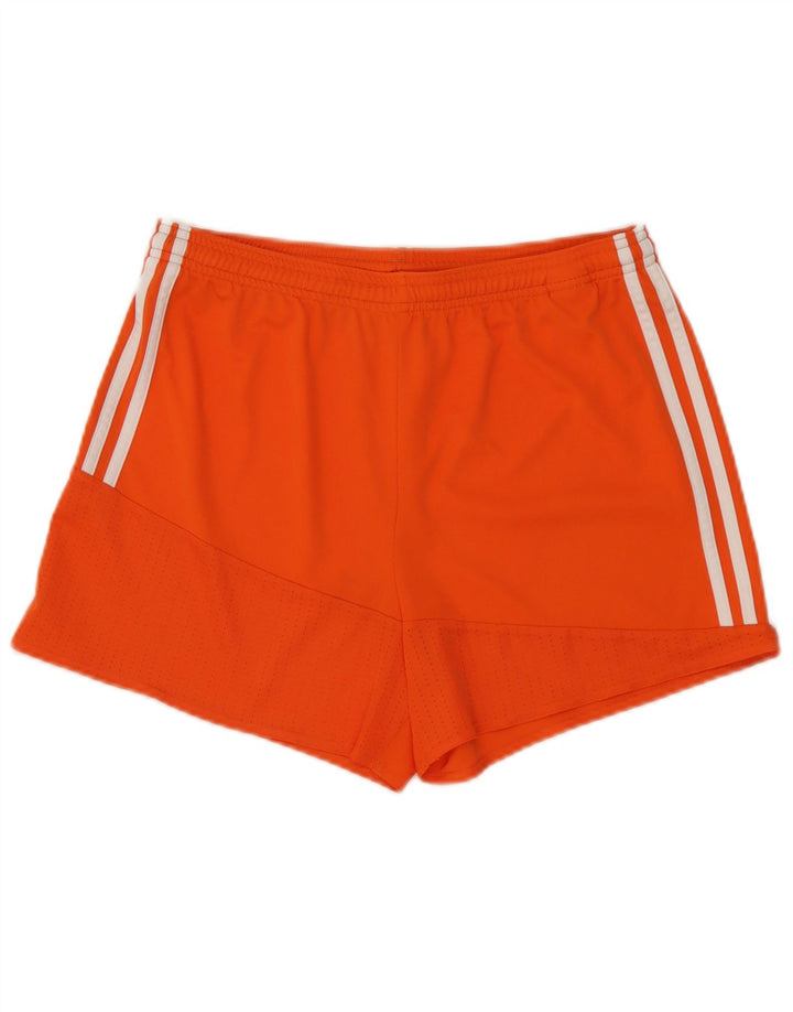 Adidas Γυναικείο Climacool αθλητικό σορτς UK 12/14 μεσαίο πορτοκαλί πολυεστέρας