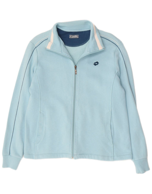 Lotto Γυναικεία αθλητική φόρμα Top Jacket UK 16 Large Blue Cotton