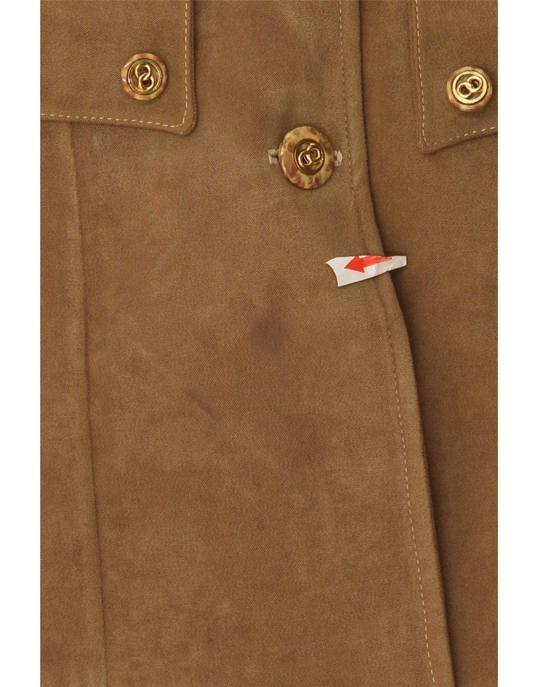 Vintage γυναικείο μπουφάν blazer UK 10 Small Khaki