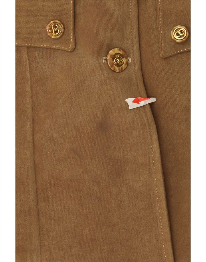 Vintage γυναικείο μπουφάν blazer UK 10 Small Khaki