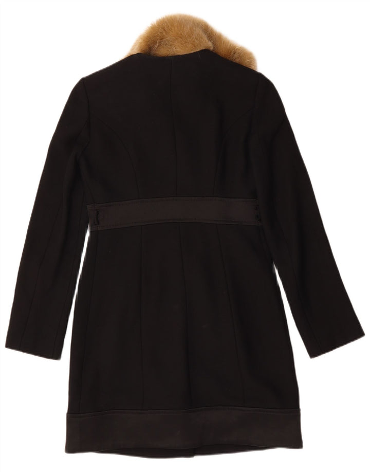 Vintage Γυναικείο Πανωφόρι IT 40 Small Black Viscose