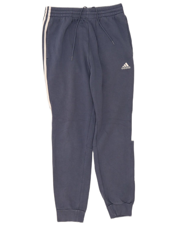Ανδρική αθλητική φόρμα γραφικών Adidas Παντελόνι Joggers Μεσαίο μπλε βαμβακερό