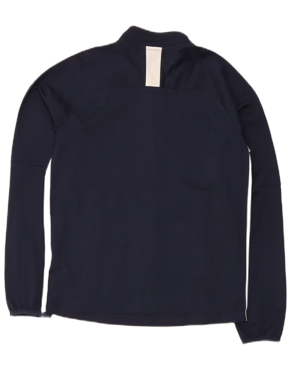 Μπουφάν Nike Boys Dri Fit αθλητική φόρμα 12-13 ετών Μεγάλο Navy Blue