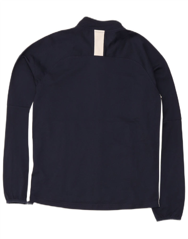 Μπουφάν Nike Boys Dri Fit αθλητική φόρμα 12-13 ετών Μεγάλο Navy Blue