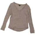 Massimo Dutti Γυναικείο μακρυμάνικο τοπ UK 12 Medium Grey Flecked